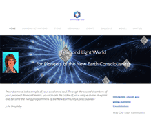 Tablet Screenshot of diamondlightworld.net